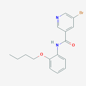 5-bromo-N-(2-butoxyphenyl)nicotinamide