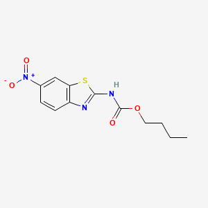 butyl (6-nitro-1,3-benzothiazol-2-yl)carbamate