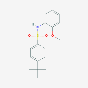4-tert-butyl-N-(2-methoxyphenyl)benzenesulfonamide