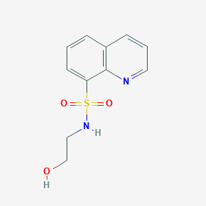 N-(2-hydroxyethyl)quinoline-8-sulfonamide