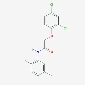 molecular formula C16H15Cl2NO2 B375634 2-(2,4-dichlorophenoxy)-N-(2,5-dimethylphenyl)acetamide 