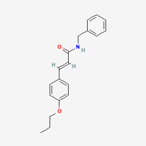 N-benzyl-3-(4-propoxyphenyl)acrylamide