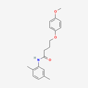 N-(2,5-dimethylphenyl)-4-(4-methoxyphenoxy)butanamide