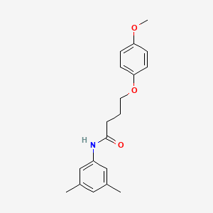 N-(3,5-dimethylphenyl)-4-(4-methoxyphenoxy)butanamide