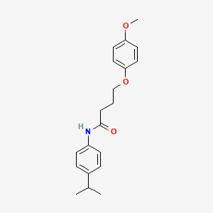 N-(4-isopropylphenyl)-4-(4-methoxyphenoxy)butanamide