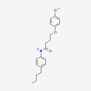 N-(4-butylphenyl)-4-(4-methoxyphenoxy)butanamide