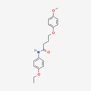 N-(4-ethoxyphenyl)-4-(4-methoxyphenoxy)butanamide