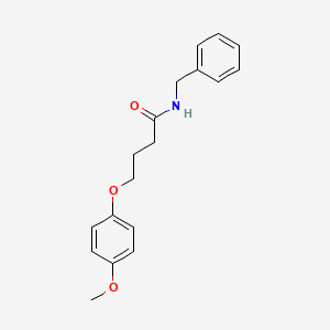 N-benzyl-4-(4-methoxyphenoxy)butanamide