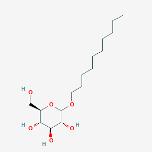 molecular formula C16H32O6 B037568 Decyl glucoside CAS No. 68515-73-1