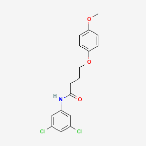 N-(3,5-dichlorophenyl)-4-(4-methoxyphenoxy)butanamide