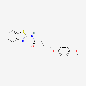 N-Benzothiazol-2-yl-4-(4-methoxy-phenoxy)-butyramide