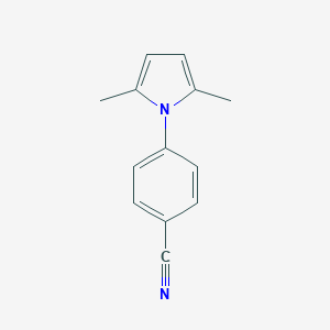 molecular formula C13H12N2 B037570 1-(4-氰基苯基)-2,5-二甲基吡咯 CAS No. 119516-86-8