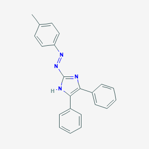 2-[(4-methylphenyl)diazenyl]-4,5-diphenyl-1H-imidazole