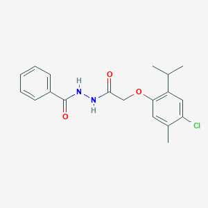 N'-benzoyl-2-(4-chloro-2-isopropyl-5-methylphenoxy)acetohydrazide