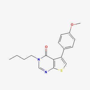 3-Butyl-5-(4-methoxyphenyl)thieno[2,3-d]pyrimidin-4-one