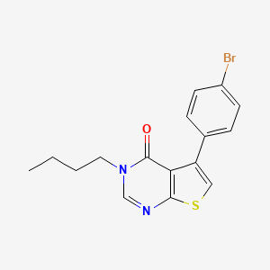 5-(4-bromophenyl)-3-butylthieno[2,3-d]pyrimidin-4-one