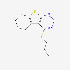 4-(allylthio)-5,6,7,8-tetrahydro[1]benzothieno[2,3-d]pyrimidine