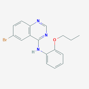 6-bromo-N-(2-propoxyphenyl)quinazolin-4-amine