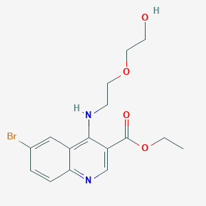 molecular formula C16H19BrN2O4 B3757268 MFCD02968582 