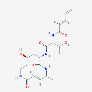 molecular formula C20H30N4O6 B037573 Glidobactin H CAS No. 119314-46-4