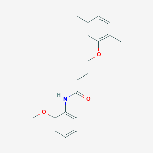 4-(2,5-dimethylphenoxy)-N-(2-methoxyphenyl)butanamide