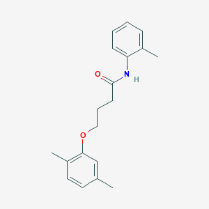 4-(2,5-dimethylphenoxy)-N-(2-methylphenyl)butanamide