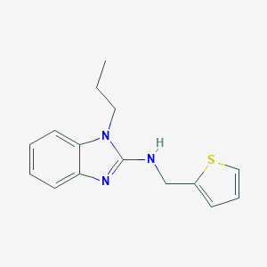 (1-Propylbenzimidazol-2-yl)-(2-thenyl)amine