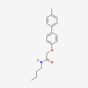 N-butyl-2-[(4'-methyl-4-biphenylyl)oxy]acetamide