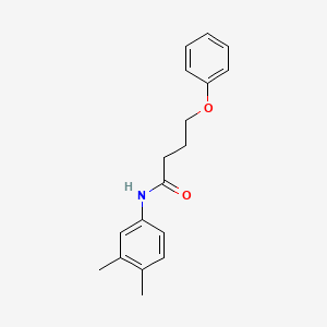 N-(3,4-dimethylphenyl)-4-phenoxybutanamide