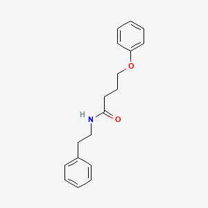 4-phenoxy-N-(2-phenylethyl)butanamide