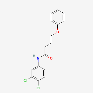 N-(3,4-dichlorophenyl)-4-phenoxybutanamide