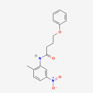 N-(2-methyl-5-nitrophenyl)-4-phenoxybutanamide