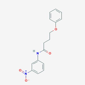 N-(3-nitrophenyl)-4-phenoxybutanamide