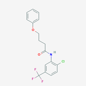 N-[2-chloro-5-(trifluoromethyl)phenyl]-4-phenoxybutanamide