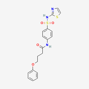 4-PHENOXY-N-{4-[(1,3-THIAZOL-2-YL)SULFAMOYL]PHENYL}BUTANAMIDE