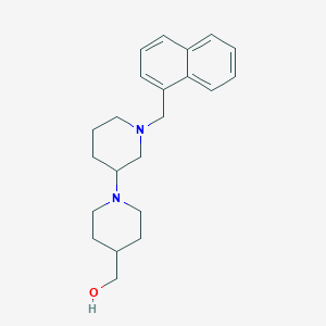 [1-[1-(Naphthalen-1-ylmethyl)piperidin-3-yl]piperidin-4-yl]methanol