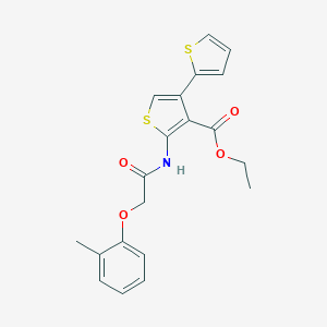 4-(Ethoxycarbonyl)-5-{[(2-methylphenoxy)acetyl]amino}-2',3-bithiophene