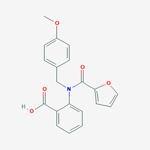 2-[2-Furoyl(4-methoxybenzyl)amino]benzoic acid