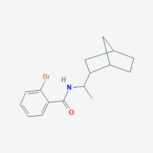N-(1-bicyclo[2.2.1]hept-2-ylethyl)-2-bromobenzamide