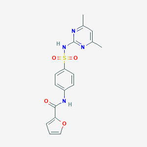 N-(4-{[(4,6-dimethyl-2-pyrimidinyl)amino]sulfonyl}phenyl)-2-furamide