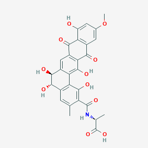molecular formula C28H23NO11 B037600 普拉地霉素酮 I CAS No. 116276-03-0