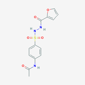 N-(4-{[2-(furan-2-ylcarbonyl)hydrazinyl]sulfonyl}phenyl)acetamide