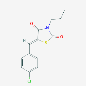 5-(4-Chlorobenzylidene)-3-propyl-1,3-thiazolidine-2,4-dione