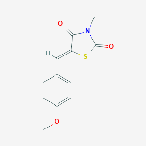 (5Z)-5-[(4-methoxyphenyl)methylidene]-3-methyl-1,3-thiazolidine-2,4-dione