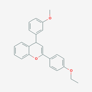 2-(4-ethoxyphenyl)-4-(3-methoxyphenyl)-4H-chromene