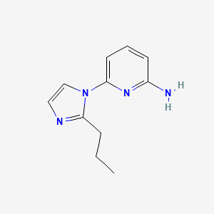 6-(2-propyl-1H-imidazol-1-yl)pyridin-2-amine