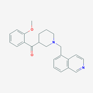 [1-(5-isoquinolinylmethyl)-3-piperidinyl](2-methoxyphenyl)methanone