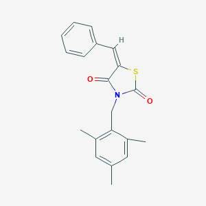 5-Benzylidene-3-(mesitylmethyl)-1,3-thiazolidine-2,4-dione