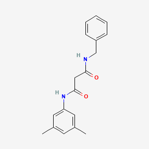 N-benzyl-N'-(3,5-dimethylphenyl)malonamide