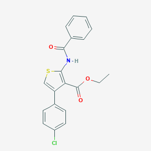 Ethyl 2-benzamido-4-(4-chlorophenyl)thiophene-3-carboxylate